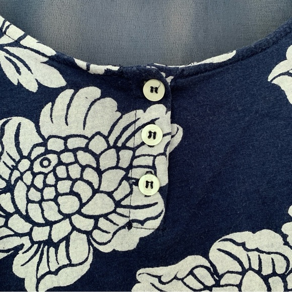 AERIE Navy Blue And Gray Frilled Cami Women’s Size Small - Picture 4 of 6